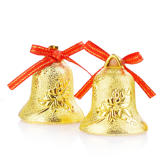 Фото к товару Набор новогодних украшений "Колокольчики" S0983 (9 шт.) в пакете Набор новогодних украшений "Колокольчики" S0983 (9 шт.) в пакете