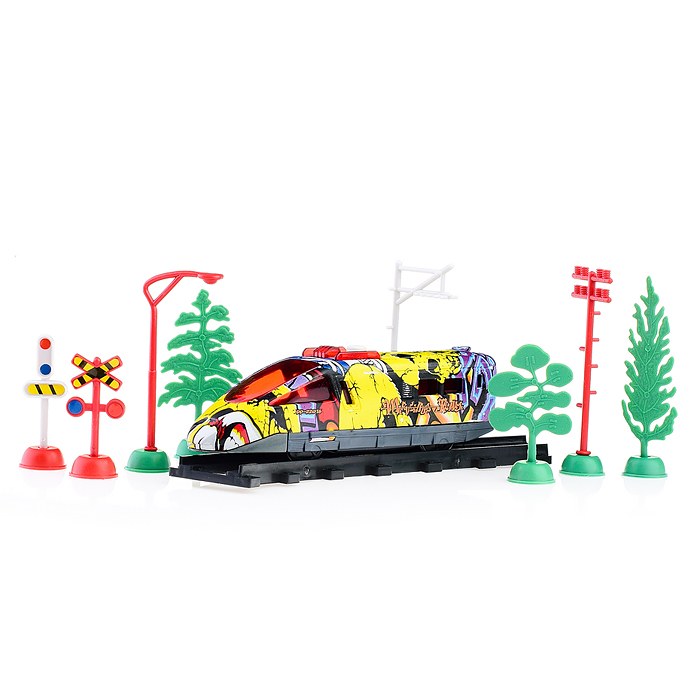 Фото к товару Железная дорога 2947A на батарейках, в коробке Железная дорога 2947A на батарейках, в коробке