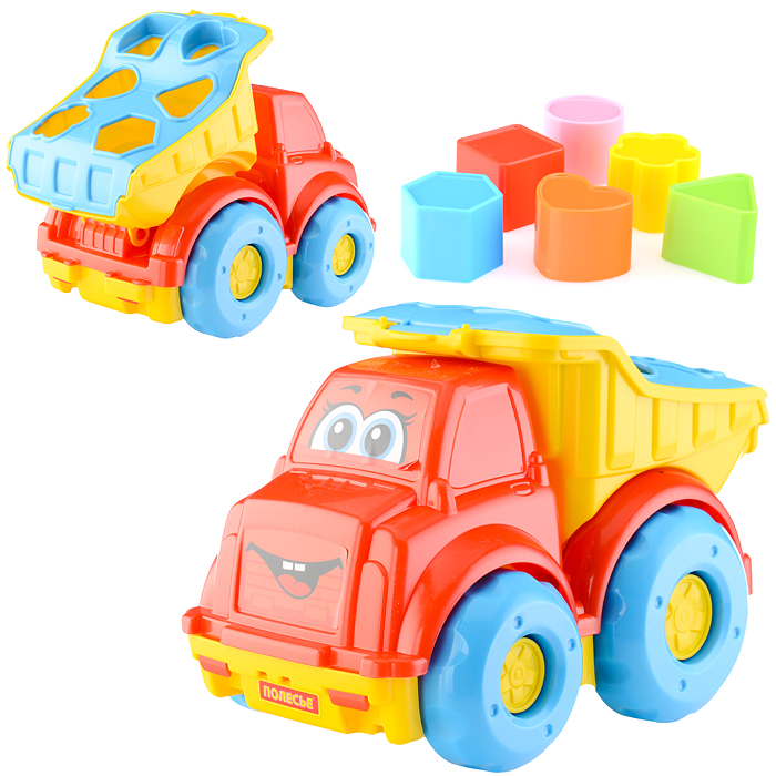 Игрушка развивающая "Автомобиль-самосвал" (в сеточке) Игрушка развивающая "Автомобиль-самосвал" (в сеточке)