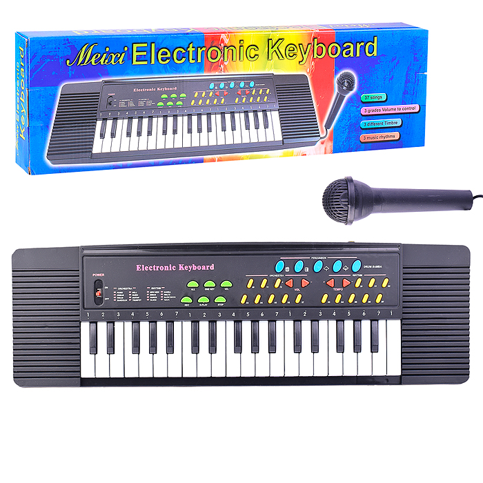 Синтезатор KD3738 с микрофоном, в коробке Синтезатор KD3738 с микрофоном, в коробке
