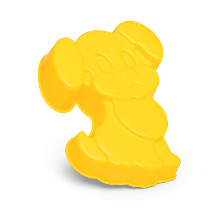 Формочки (белочка+песик+котенок+медведь)