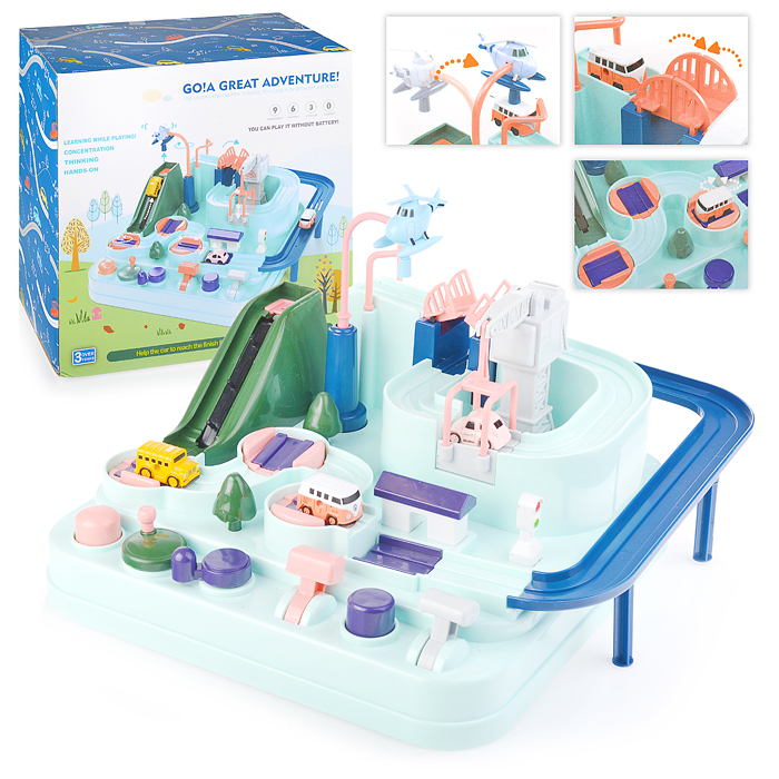 Автотрек T101F-1 "Большое приключение" в коробке Автотрек T101F-1 "Большое приключение" в коробке