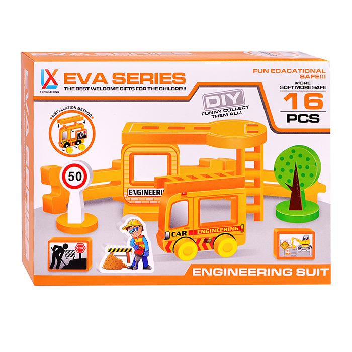 Конструктор 1603H Стройка (16 дет.) Конструктор 1603H Стройка (16 дет.)