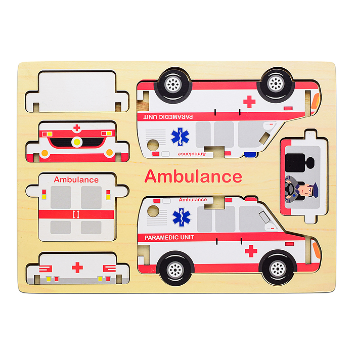 Фото к товару Пазл "Скорая помощь" Пазл "Скорая помощь"