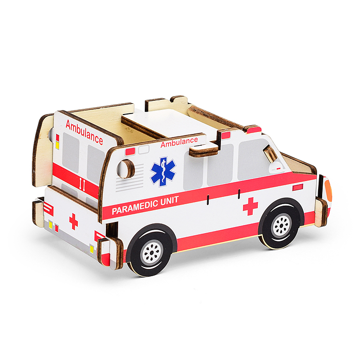 Фото к товару Пазл "Скорая помощь" Пазл "Скорая помощь"