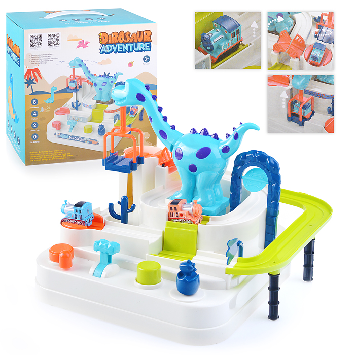 Автотрек T102-88A "Приключение динозавра" в коробке Автотрек T102-88A "Приключение динозавра" в коробке