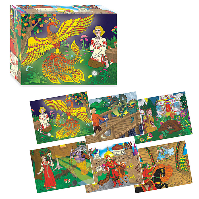 Кубики (12 куб) "Сказки №3" Кубики (12 куб) "Сказки №3"