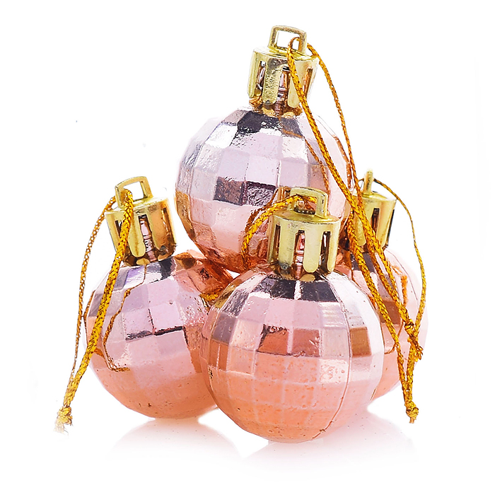 Фото к товару Набор новогодних украшений S1021 "Праздник" (16шт*2,5см) в пакете Набор новогодних украшений S1021 "Праздник" (16шт*2,5см) в пакете