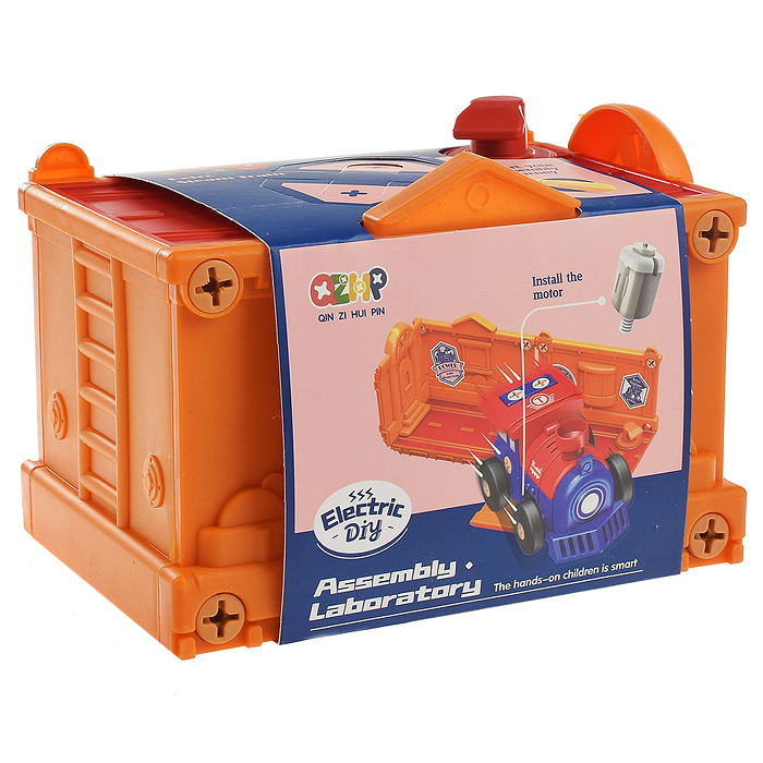 Конструктор DP8804 на батарейках, в коробке