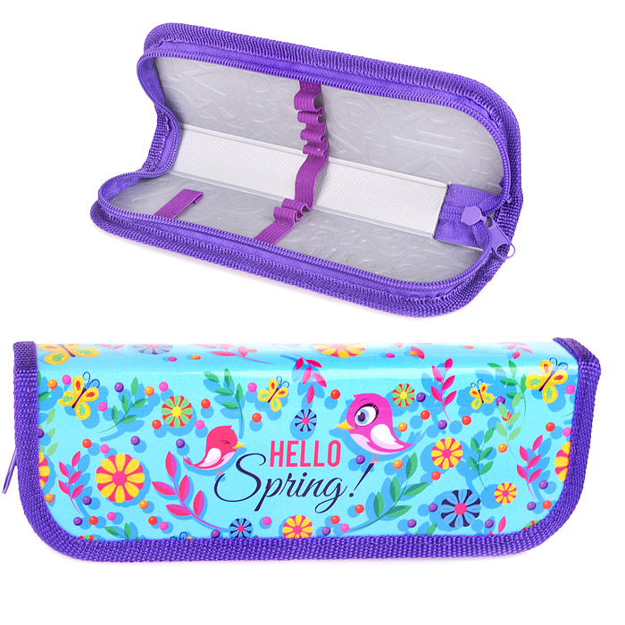 Пенал односекционный малый 190/65 "Весенние птички" Пенал односекционный малый 190/65 "Весенние птички"