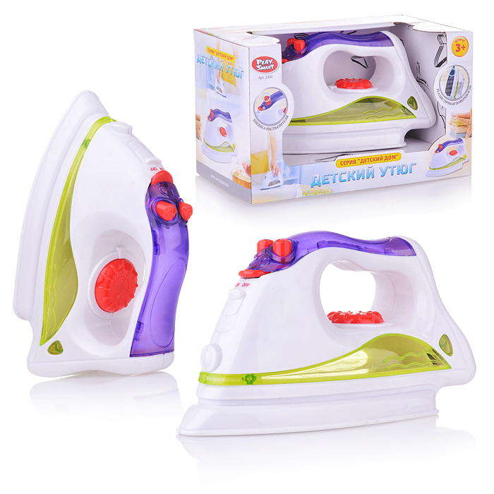 Бытовая техника 2300 "Утюг" на батарейках, в коробке Бытовая техника 2300 "Утюг" на батарейках, в коробке