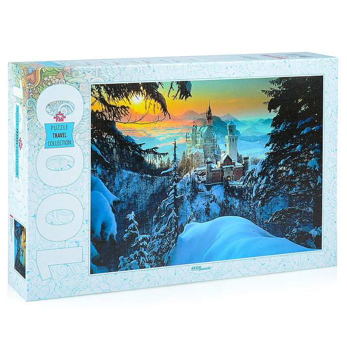 Пазлы 1000 "Бавария.Замок Нойшванштайн" Пазлы 1000 "Бавария.Замок Нойшванштайн"