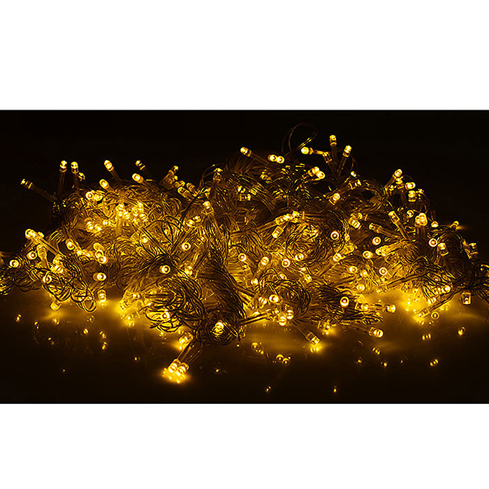 Фото к товару Электрогирлянда-занавес 3*2м, 320 ламп, теплый Электрогирлянда-занавес 3*2м, 320 ламп, теплый