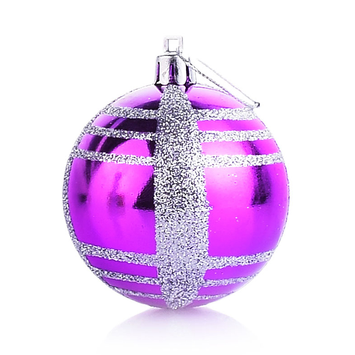 Набор шаров S0160-3 "Розовый опал" (6см) в коробке