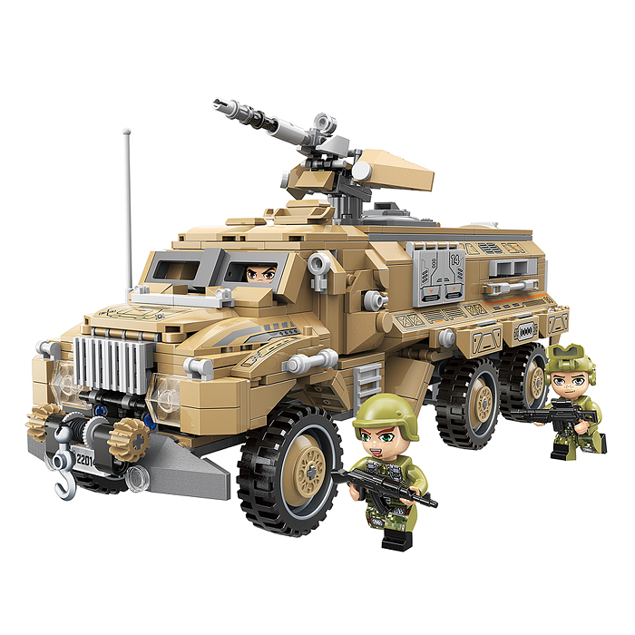 Фото к товару Конструктор 22014 "Бронь" (603 дет.) Конструктор 22014 "Бронь" (603 дет.)