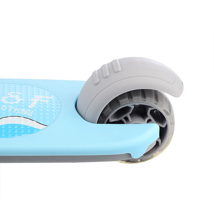 Фото к товару Самокат U066846Y голубой, в коробке Самокат U066846Y голубой, в коробке