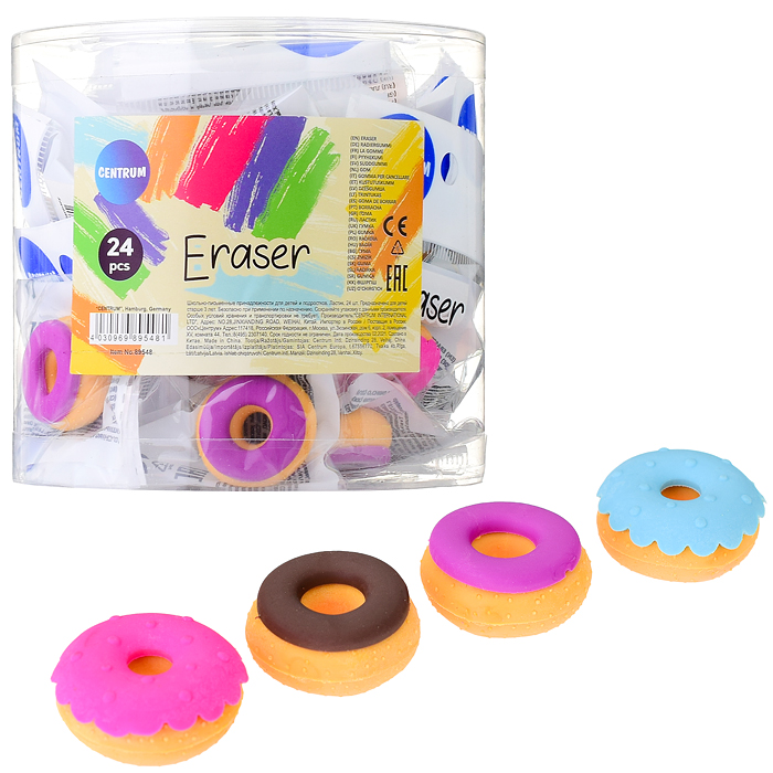 Ластик "Пончик" (синтетический каучук) в друме Ластик "Пончик" (синтетический каучук) в друме