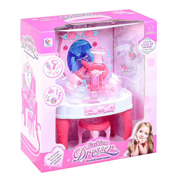 Фото к товару Игровой набор CX-828B "Стилист" в коробке Игровой набор CX-828B "Стилист" в коробке