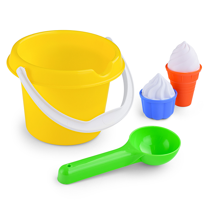 Фото к товару Детский песочный набор "Мороженое" Детский песочный набор "Мороженое"