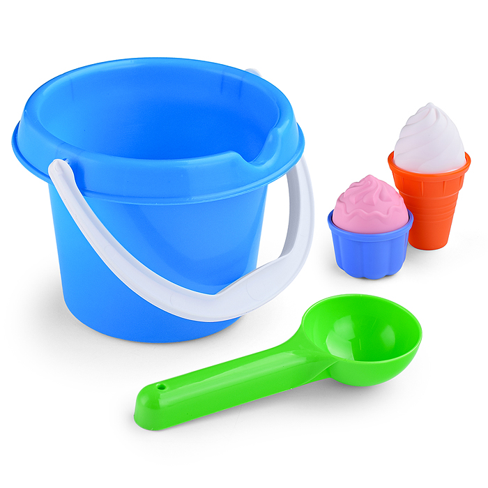 Фото к товару Детский песочный набор "Мороженое" Детский песочный набор "Мороженое"