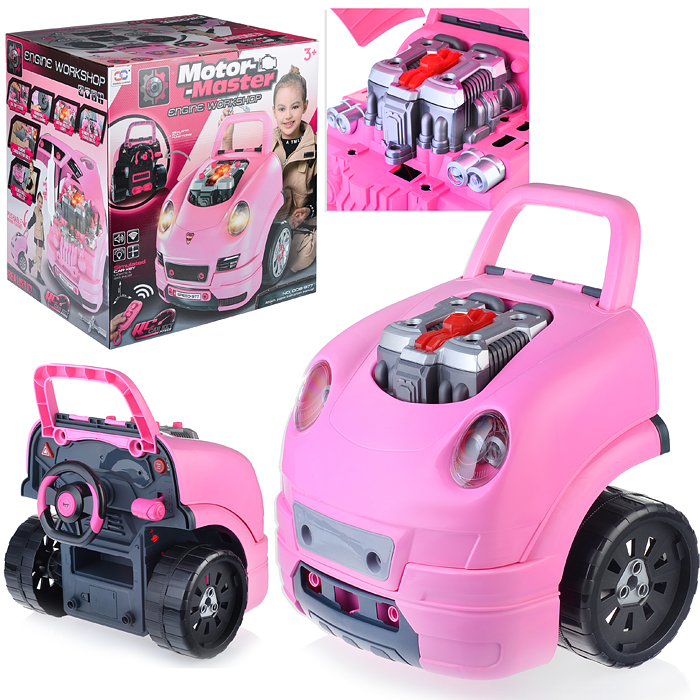 Набор Автомеханик 008-977 ( разборные детали под капотом, свет/звук, дистанционный пульт), в коробке Набор Автомеханик 008-977 ( разборные детали под капотом, свет/звук, дистанционный пульт), в коробке