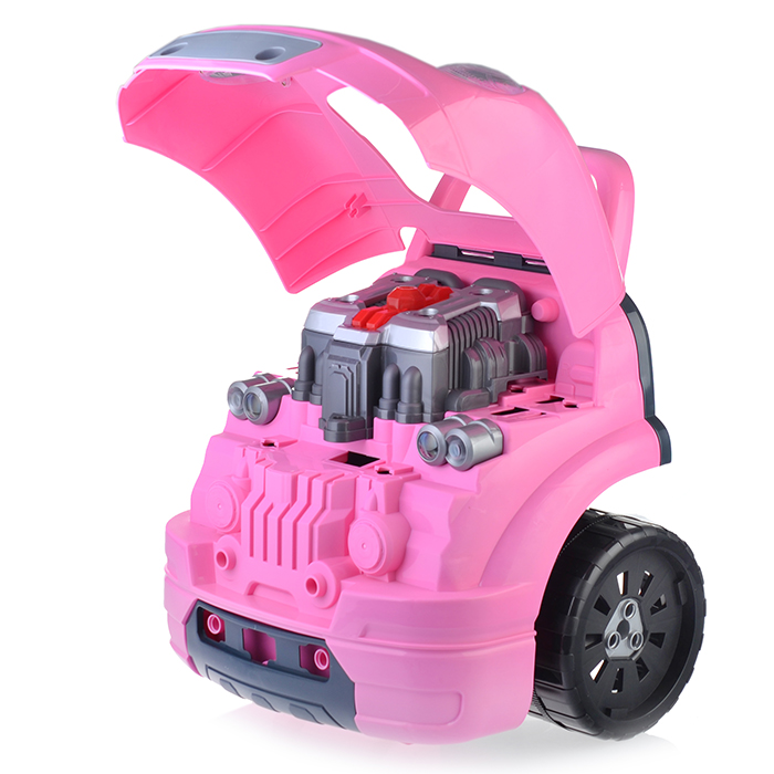 Фото к товару Набор Автомеханик 008-977 ( разборные детали под капотом, свет/звук, дистанционный пульт), в коробке Набор Автомеханик 008-977 ( разборные детали под капотом, свет/звук, дистанционный пульт), в коробке