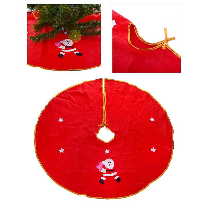Новогоднее украшение S0909 (покрывало для елки) 90см. Новогоднее украшение S0909 (покрывало для елки) 90см.