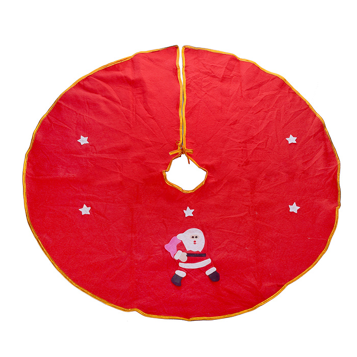 Фото к товару Новогоднее украшение S0909 (покрывало для елки) 90см. Новогоднее украшение S0909 (покрывало для елки) 90см.