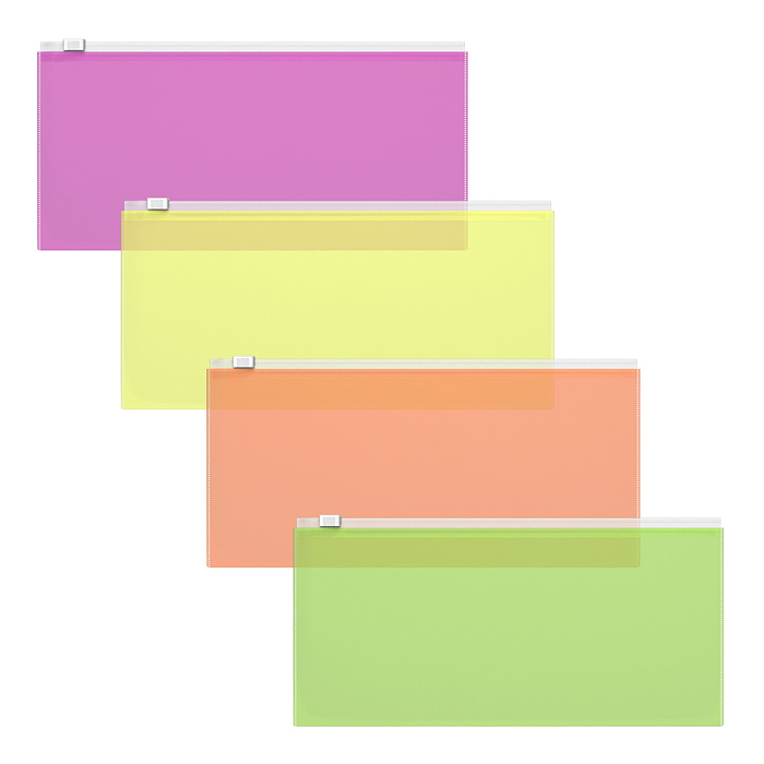 Zip-пакет пластиковый Fizzy Neon, Travel, ассорти Zip-пакет пластиковый Fizzy Neon, Travel, ассорти