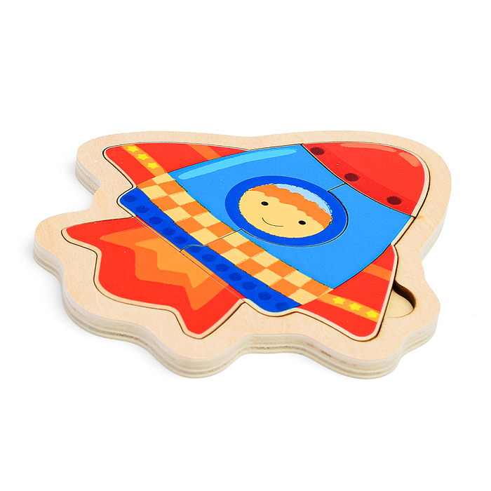 Фото к товару Пазл в рамке "Ракета" Пазл в рамке "Ракета"