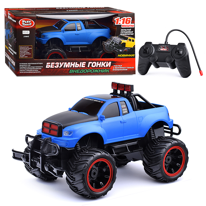 Фото к товару Машина 9810-03/04 "Внедорожник. Не легкий путь" р/у, в коробке Машина 9810-03/04 "Внедорожник. Не легкий путь" р/у, в коробке