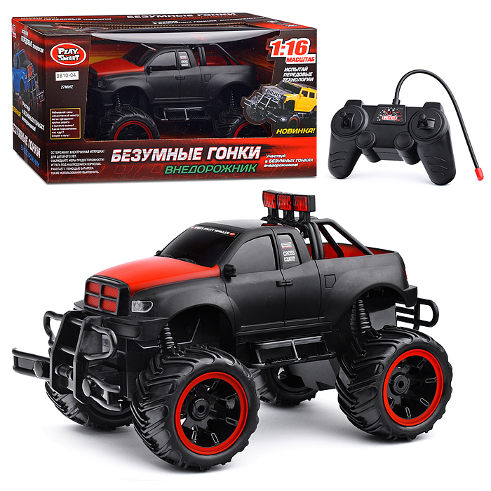 Фото к товару Машина 9810-03/04 "Внедорожник. Не легкий путь" р/у, в коробке Машина 9810-03/04 "Внедорожник. Не легкий путь" р/у, в коробке