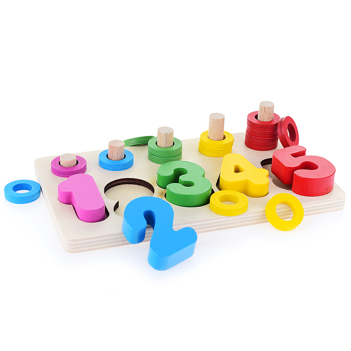 Пирамидка-вкладыш от 1 до 5 Пирамидка-вкладыш от 1 до 5