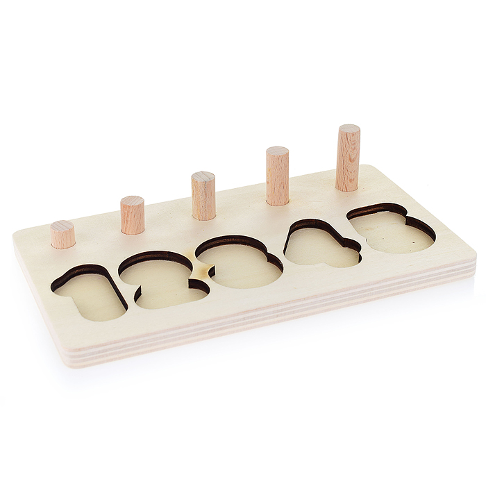 Фото к товару Пирамидка-вкладыш от 1 до 5 Пирамидка-вкладыш от 1 до 5