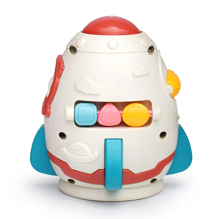 Фото к товару Бизиборд UT0050 "Ракета" в коробке Бизиборд UT0050 "Ракета" в коробке