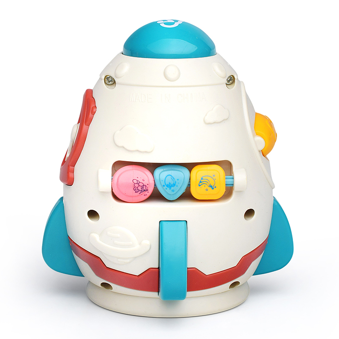 Фото к товару Бизиборд UT0050 "Ракета" в коробке Бизиборд UT0050 "Ракета" в коробке