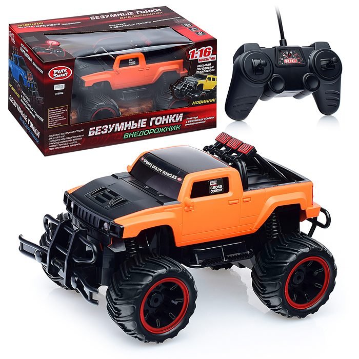 Фото к товару Машина 9853-05/06 р/у, 27 MHz, 1:16, в коробке Машина 9853-05/06 р/у, 27 MHz, 1:16, в коробке