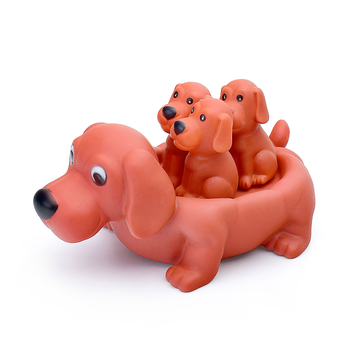 Фото к товару Набор "Веселое купание с собачками" 6286-19 в сетке Набор "Веселое купание с собачками" 6286-19 в сетке