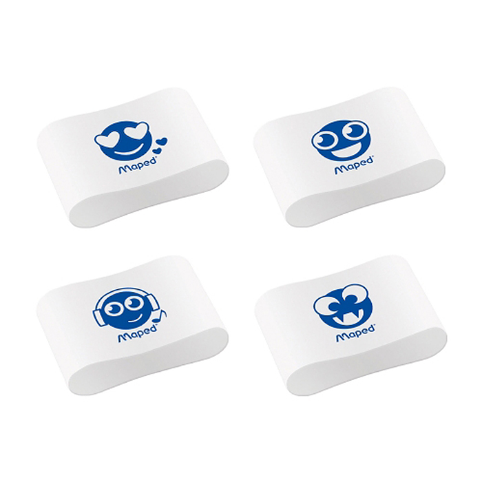 Ластик "Essentials Soft" фигурный, пластик, 9,9*33,5*21,5мм