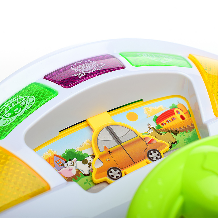 Фото к товару Руль музыкальный UT0006 "Юный водитель", световые и звуковые эффекты Руль музыкальный UT0006 "Юный водитель", световые и звуковые эффекты