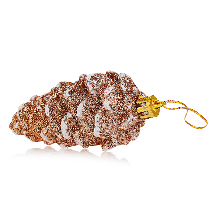 Набор новогодних украшений S1000 "Шишки" в пакете