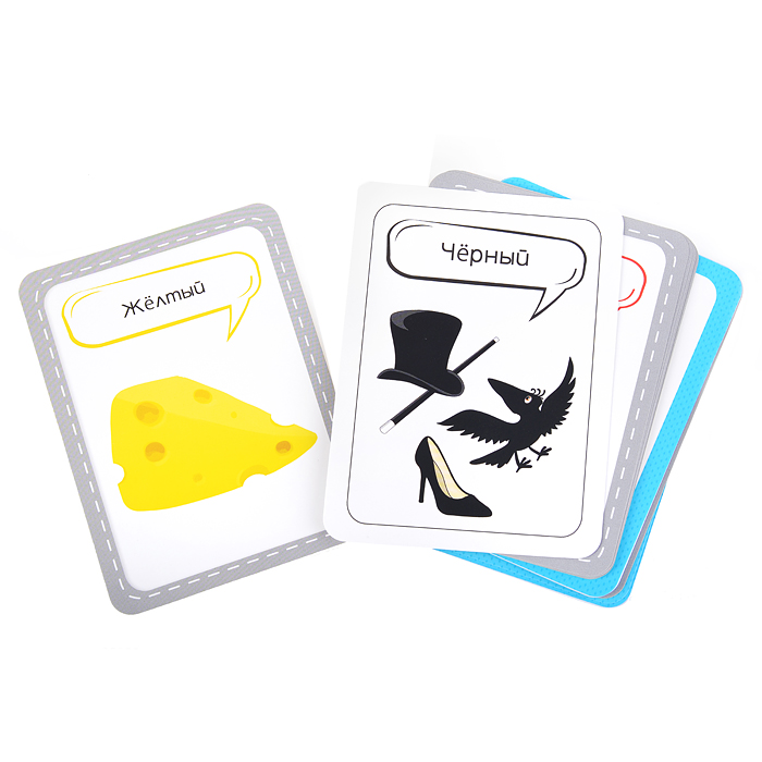 Фото к товару Развивающие карточки: Учим цвета и формы Развивающие карточки: Учим цвета и формы