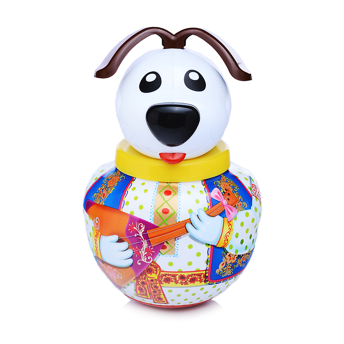 Неваляшка малая "Собачка Дружок" в п/пакете Неваляшка малая "Собачка Дружок" в п/пакете