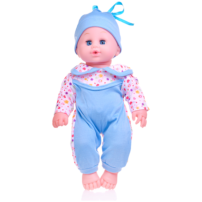 Фото к товару Пупс QH6035-39 с аксессуарами, в коробке Пупс QH6035-39 с аксессуарами, в коробке