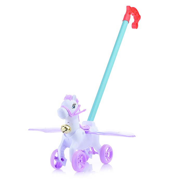 Фото к товару Каталка 8515-11 "Лошадка" в пакете Каталка 8515-11 "Лошадка" в пакете