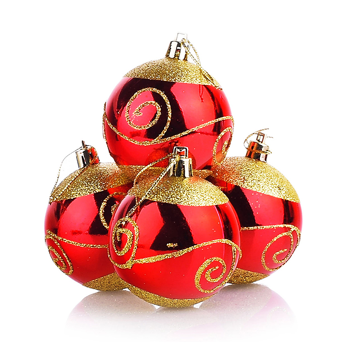 Набор шаров S1287 "Молекула Рождества" (6см) 6 шт. Набор шаров S1287 "Молекула Рождества" (6см) 6 шт.