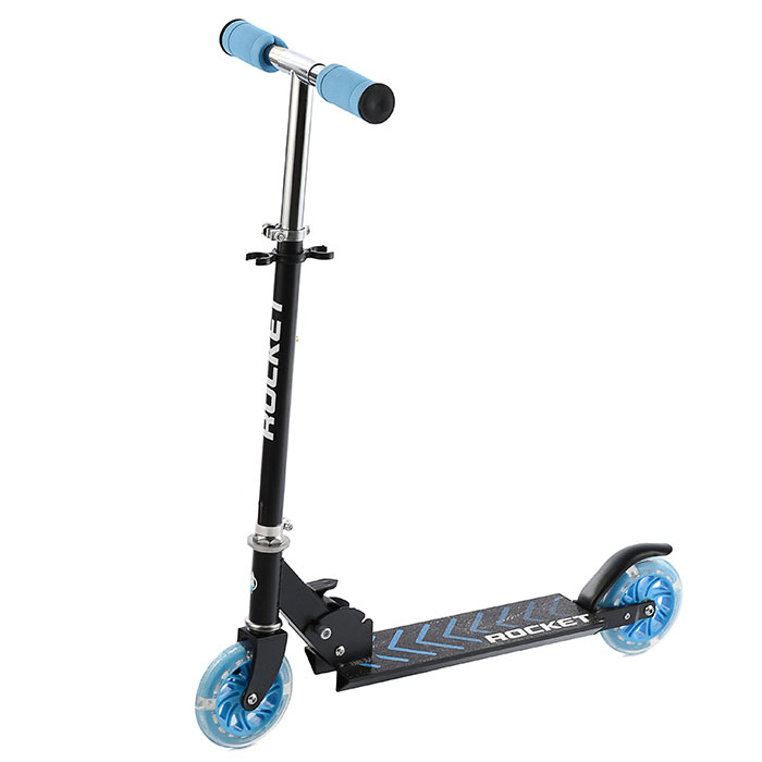 Фото к товару Самокат-снегокат R0006 в коробке (синий) Самокат-снегокат R0006 в коробке (синий)