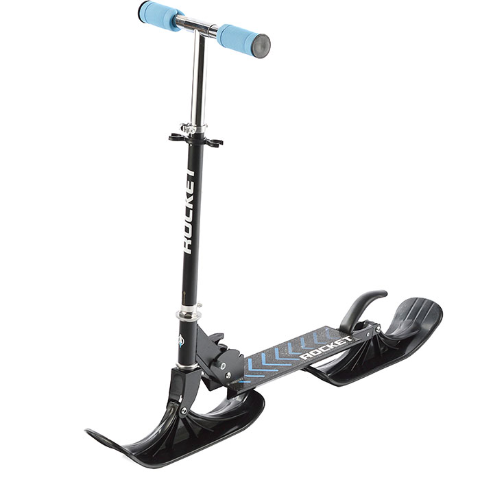 Фото к товару Самокат-снегокат R0006 в коробке (синий) Самокат-снегокат R0006 в коробке (синий)