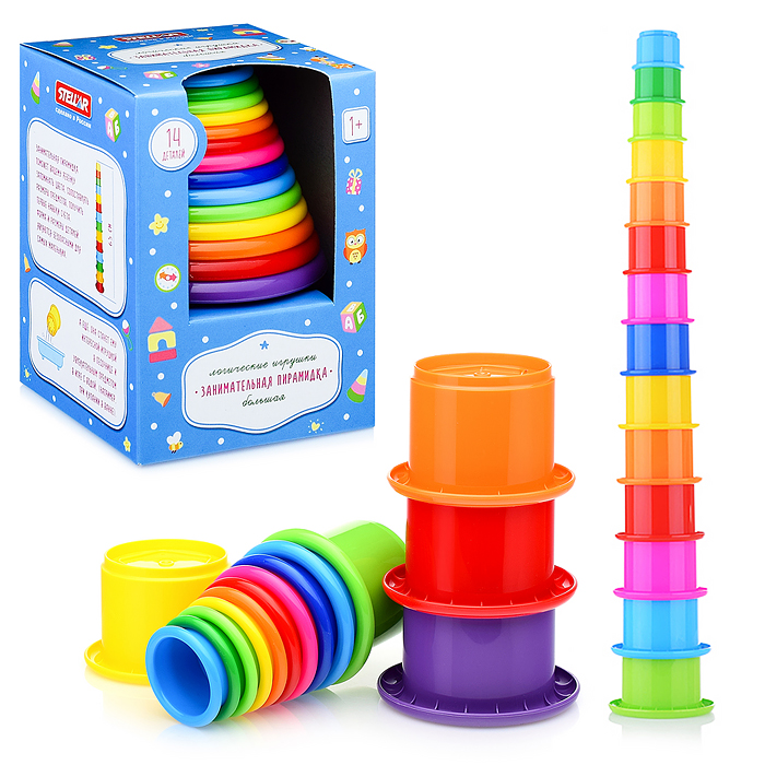 Занимательная пирамидка большая Занимательная пирамидка большая