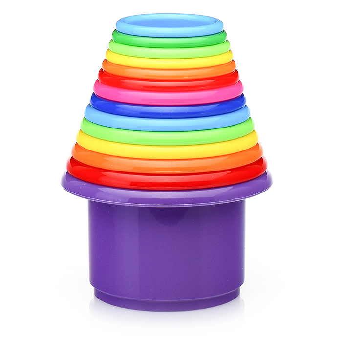 Фото к товару Занимательная пирамидка большая Занимательная пирамидка большая